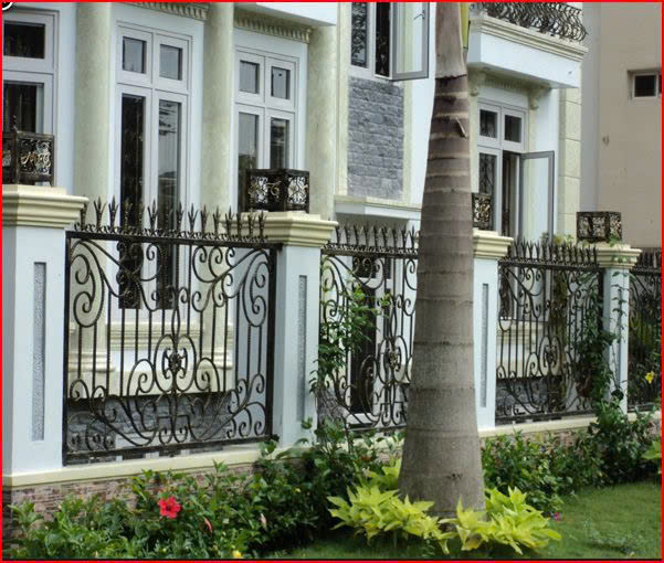 Hàng rào sắt mỹ thuật 16