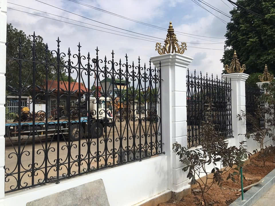 Hàng rào sắt mỹ thuật 01