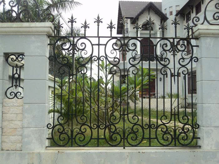 Hàng rào sắt mỹ thuật 10
