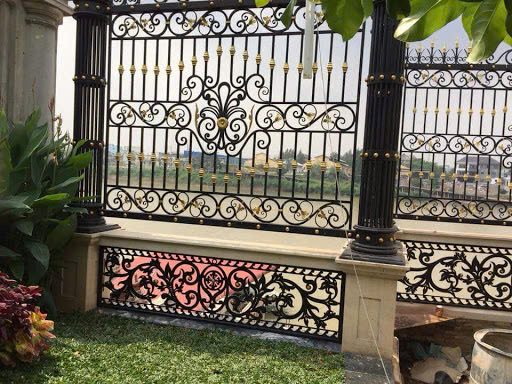 Hàng rào sắt mỹ thuật 03
