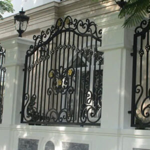 Hàng rào sắt mỹ thuật 04