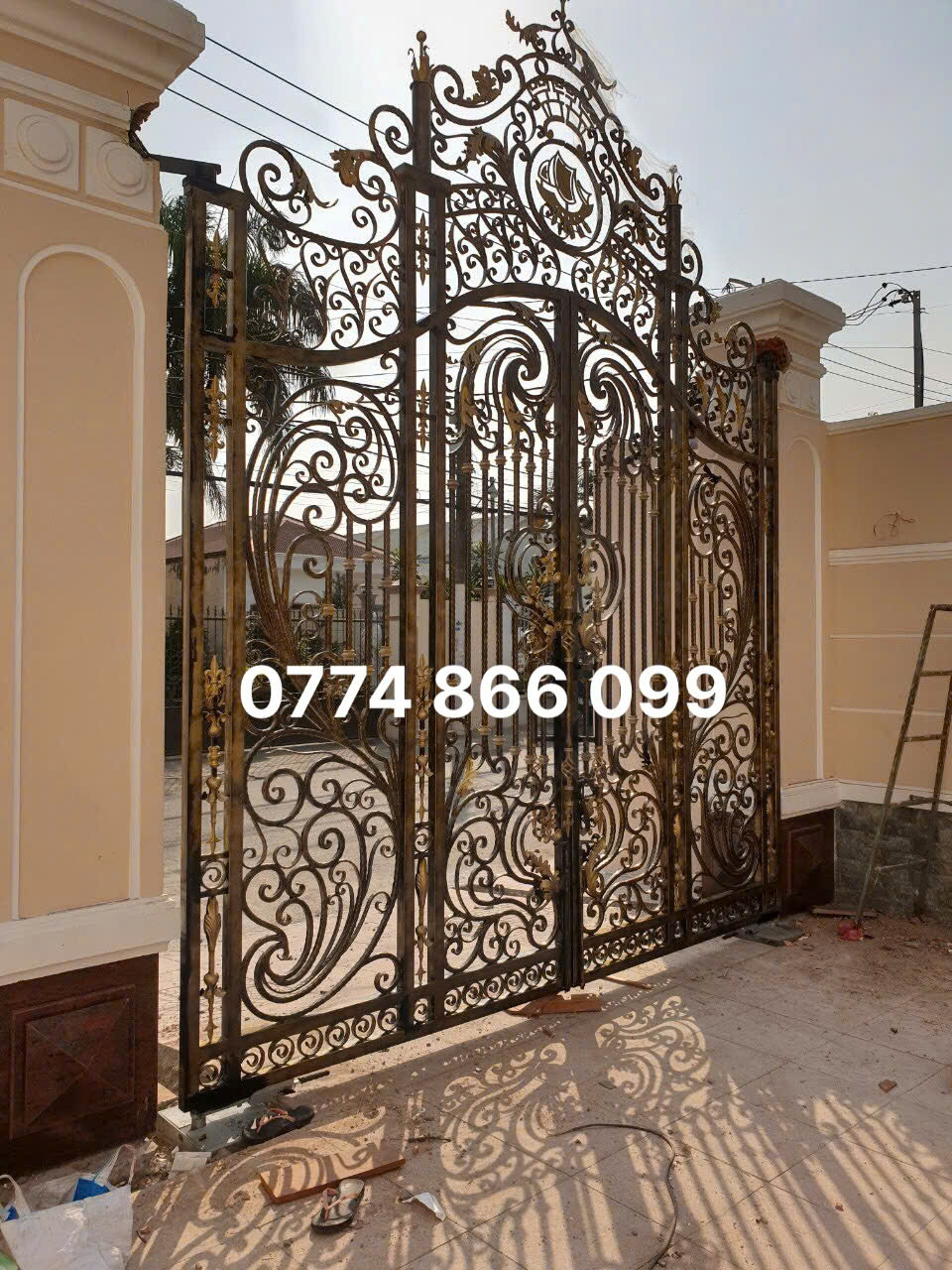 Cổng sắt mỹ thuật 05