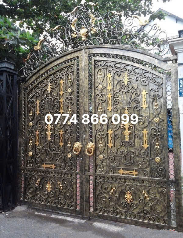 Cổng sắt mỹ thuật 12