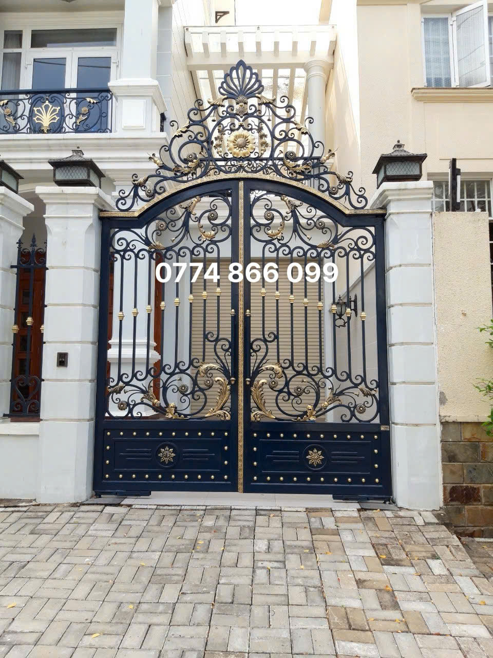 Cổng sắt mỹ thuật 16