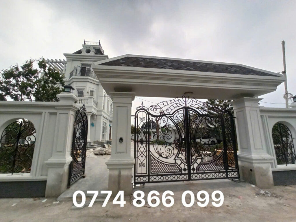 Cổng sắt mỹ thuật 17