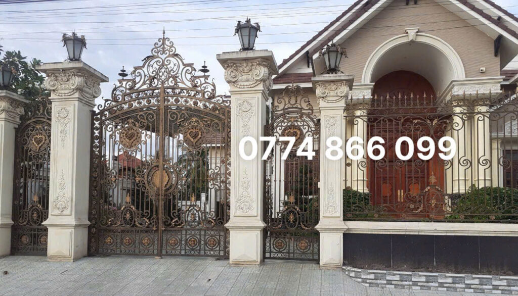 Cổng sắt mỹ thuật 20