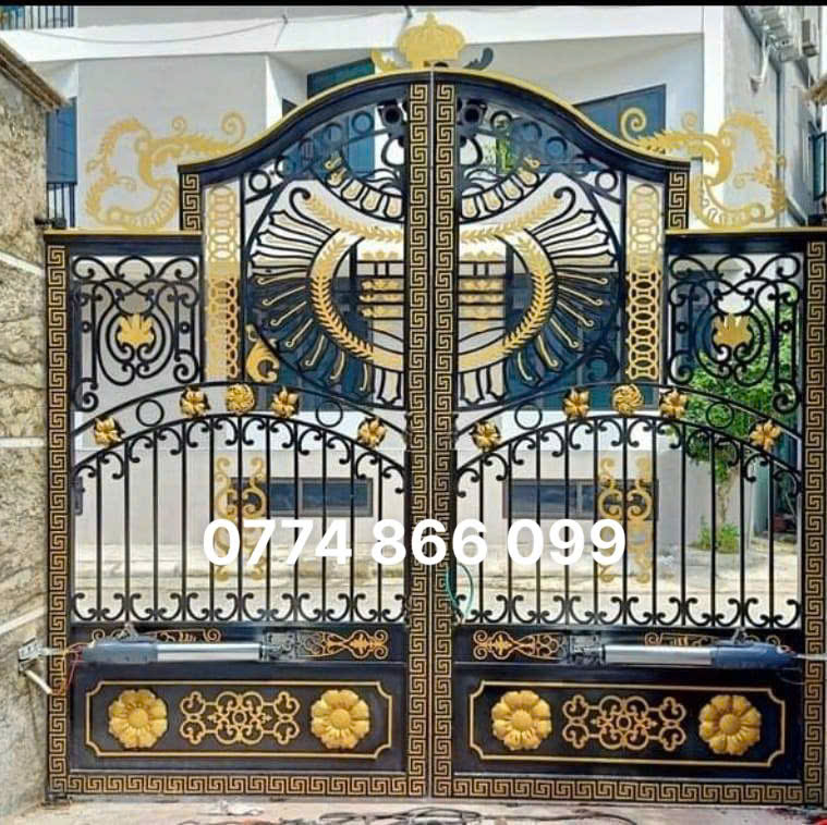 Cổng sắt mỹ thuật 07